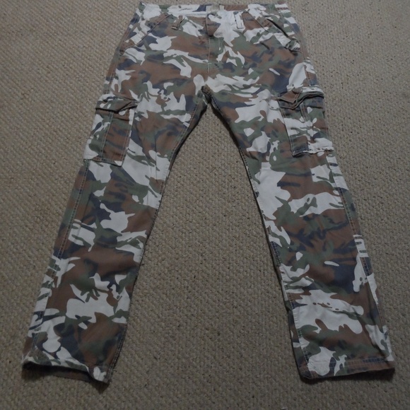 Imperious Other - Men Imperious Camo Cargo Pants Size 36 X 32